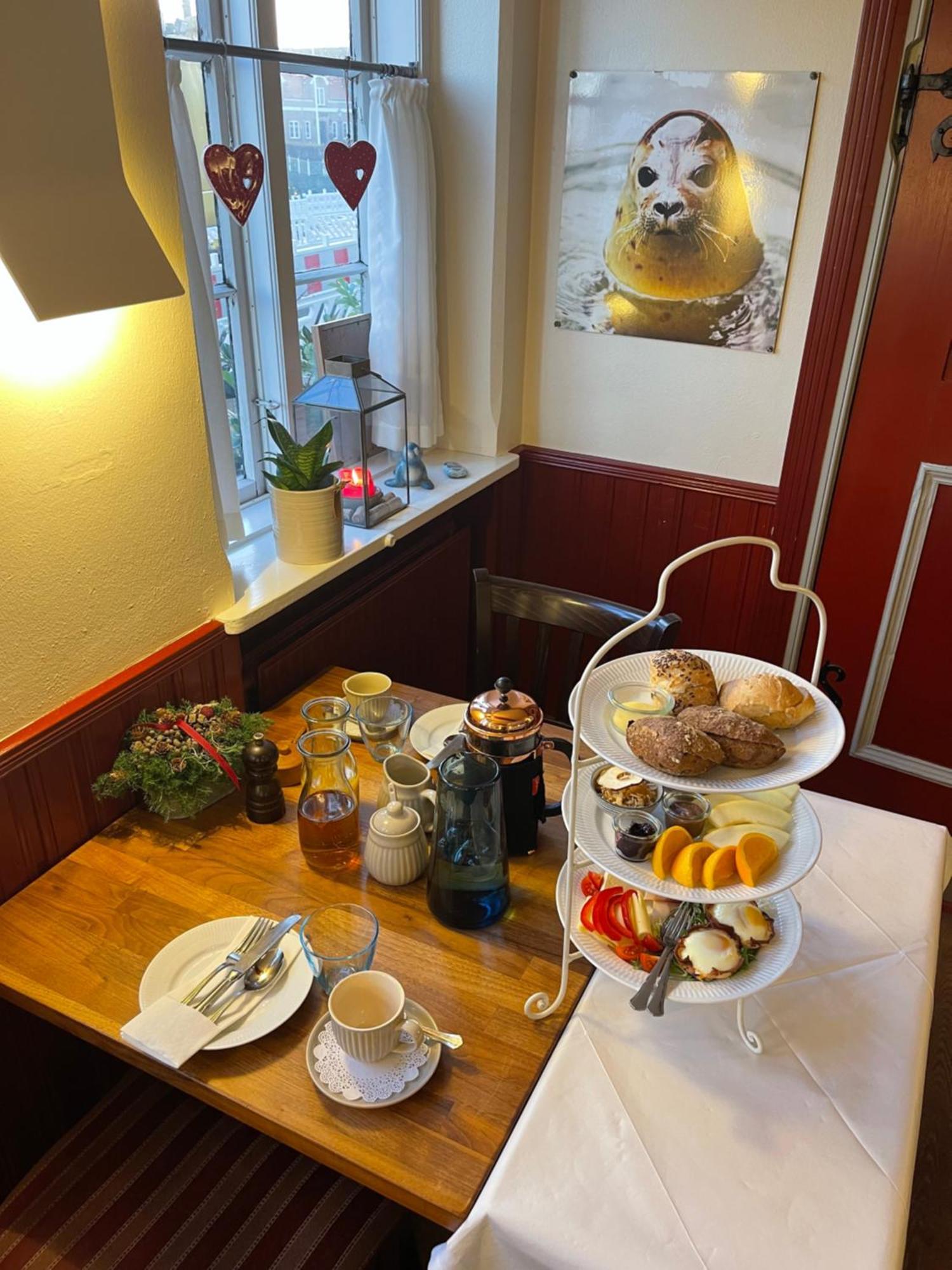 Restaurant Saelhunden Bed & Breakfast Ribe Exterior photo